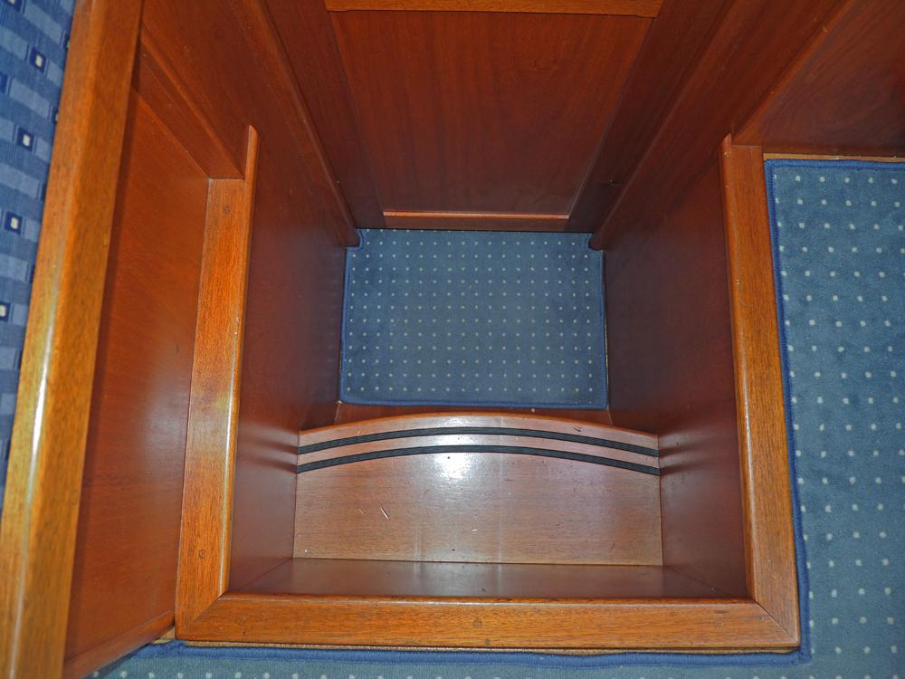 Achterkajuit, Accommodatie